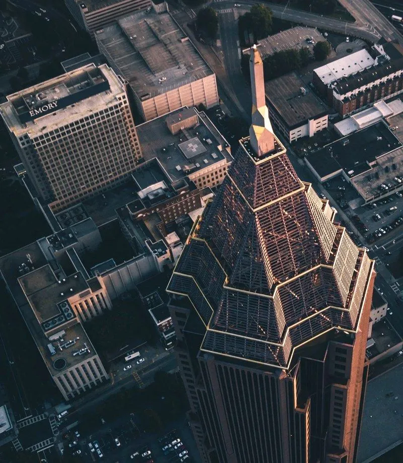 Aerial view of downtown Atlanta, Georgia